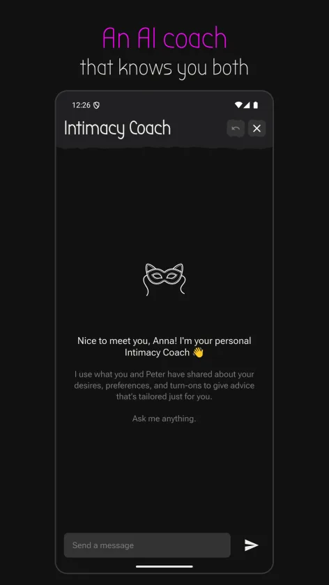 An AI coach that knows you both.