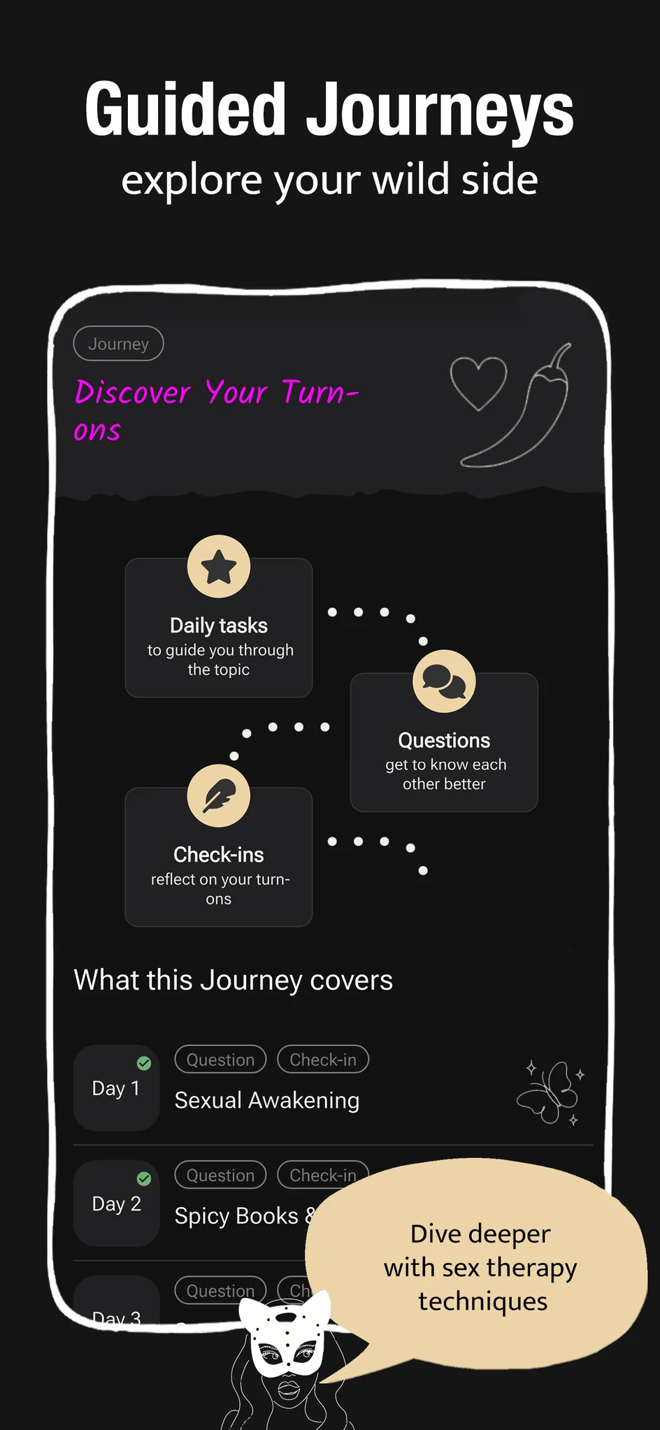 Guided Journeys — explore your wild side.